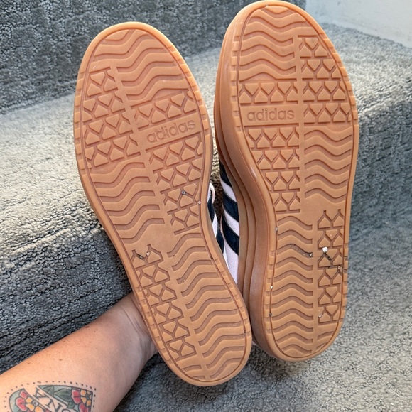 Adidas Women's VL Court Bolt Platform Pink Sneakers size 9 - Picture 3 of 4